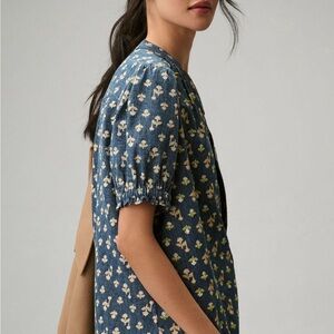 The Aly Puff-Sleeve Blouse: Printed Edition